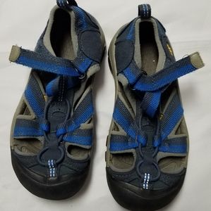 Keen Water Hiking Swim Shoe Sandal Blue Child Kid